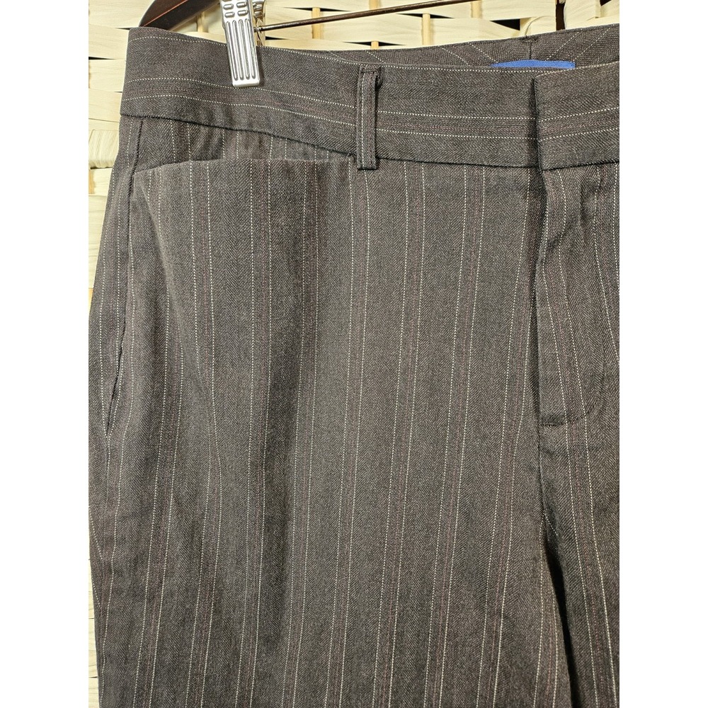Dockers Womens Sz 14 Pin Striped Dress Pants Work Career Preppy - Picture 2 of 13